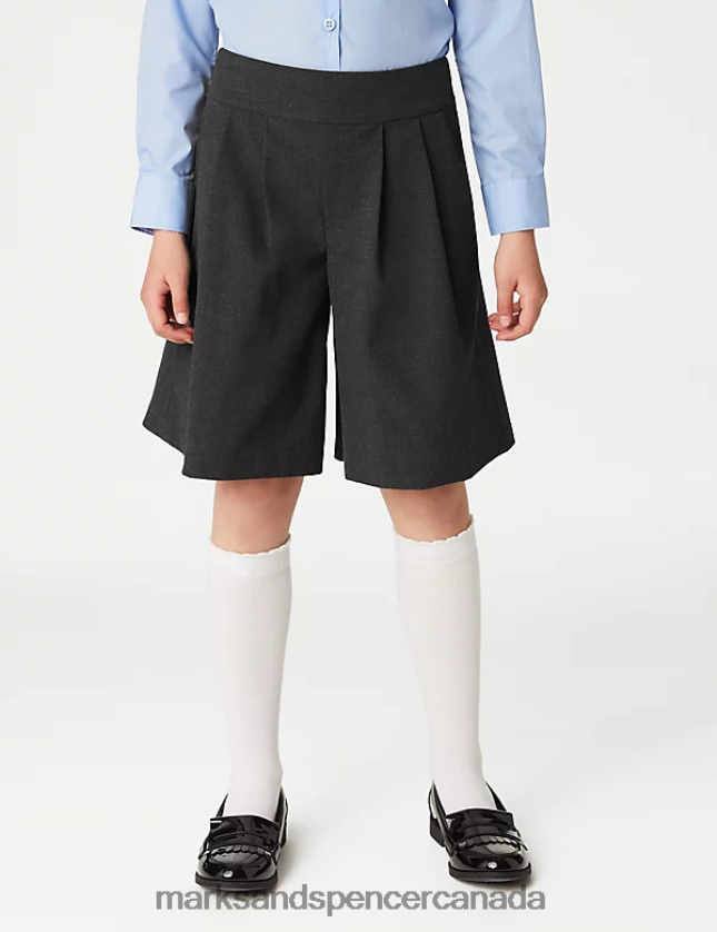 Marks and Spencer near me - School Uniform 20VTD9794 Grey Kids Marks & Spencer Pleat Front School Culottes