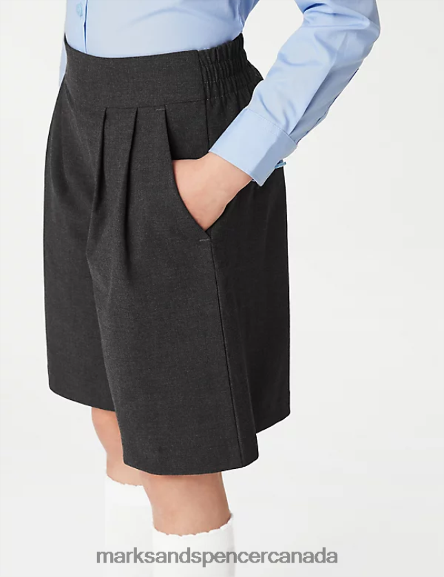 Marks and Spencer near me - School Uniform 20VTD9794 Grey Kids Marks & Spencer Pleat Front School Culottes