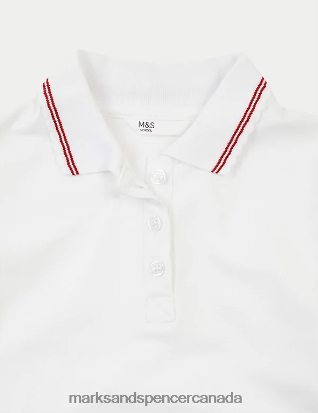 Marks and Spencer Canada - School Uniform 20VTD9409 Red Kids Marks & Spencer 2 in 1 Gingham Pleated School Dress