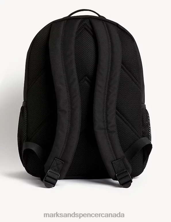 Men Black Accessories Marks & Spencer Recycled Polyester Pro-Tect Backpack 20VTD5297 - Marks and Spencer online
