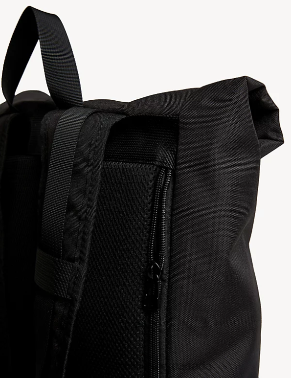 Marks and Spencer sale - Men Black Accessories Marks & Spencer Recycled Polyester Pro-Tect Backpack 20VTD6804