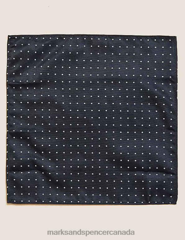 Marks and Spencer sale - Men Navy Accessories Marks & Spencer Polka Dot Tie & Pocket Square Set 20VTD6135