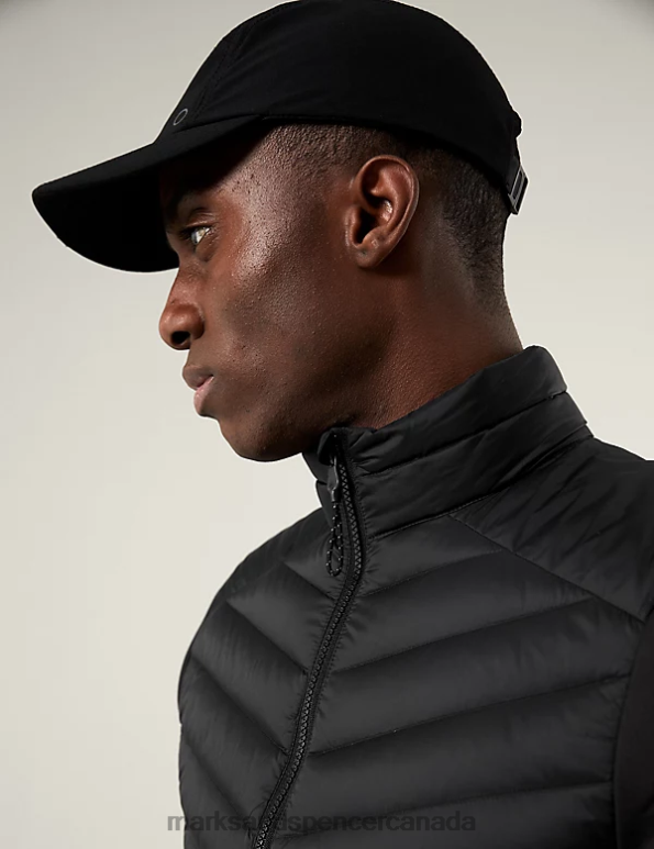 Men Black Clothing Marks & Spencer Padded Puffer Jacket with Stormwear 20VTD5648 - Marks and Spencer outlet