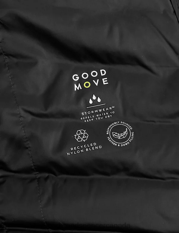 Men Black Clothing Marks & Spencer Padded Puffer Jacket with Stormwear 20VTD5648 - Marks and Spencer outlet