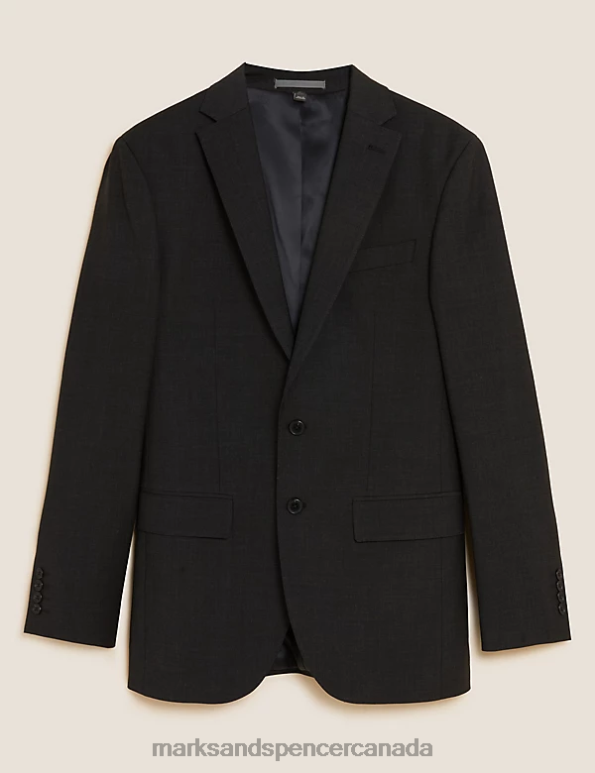 Marks and Spencer sale - Men Charcoal Clothing Marks & Spencer The Ultimate Tailored Fit Suit Jacket 20VTD5195