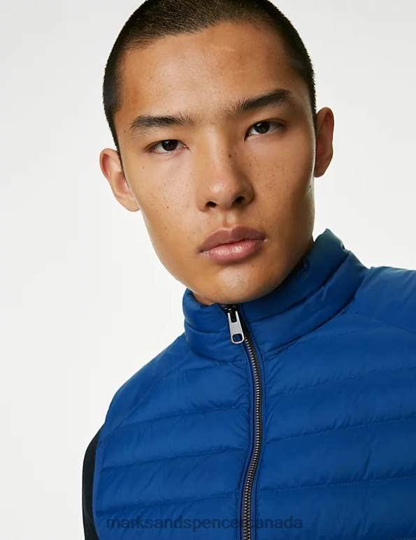 Marks and Spencer sale - Men Cobalt Clothing Marks & Spencer Feather and Down Gilet with Stormwear 20VTD5627
