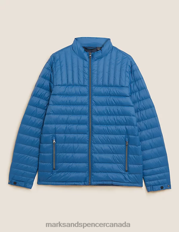 Marks and Spencer near me - Men Light Airforce Clothing Marks & Spencer Feather and Down Puffer Jacket 20VTD7476
