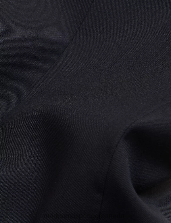 Men Medium Navy Clothing Marks & Spencer Slim Fit Super 100s Pure Wool Jacket 20VTD6437 - Marks and Spencer online