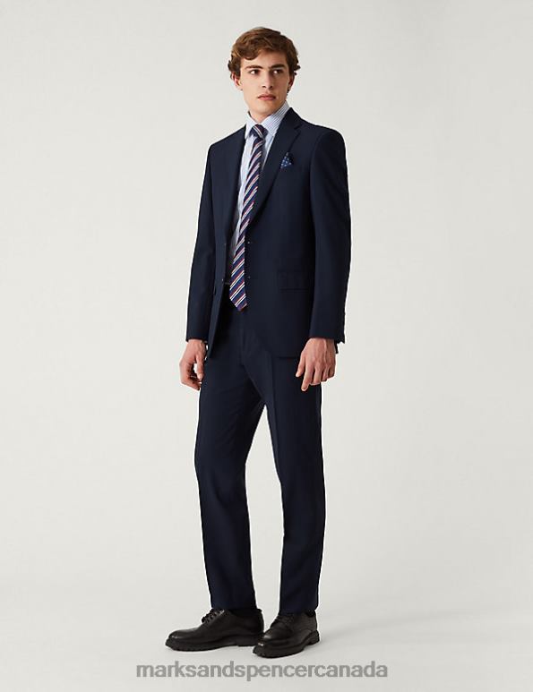 Marks and Spencer sale - Men Navy Clothing Marks & Spencer The Ultimate Regular Fit Suit Jacket 20VTD6113