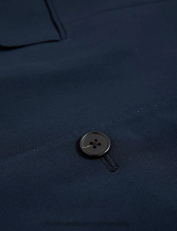 Men Navy Clothing Marks & Spencer The Ultimate Tailored Fit Suit Jacket 20VTD6005 - Marks and Spencer online