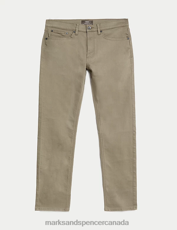 Men Mole Clothing Marks & Spencer Straight Fit 360 Flex Jeans 20VTD7045 - Marks and Spencer outlet