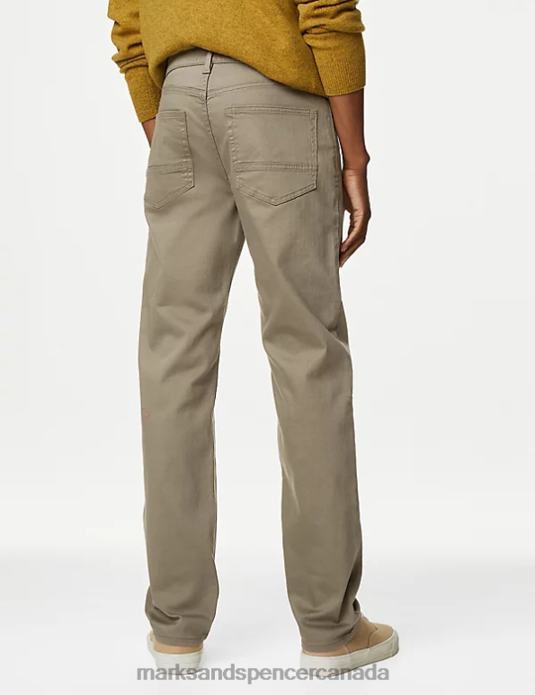 Men Mole Clothing Marks & Spencer Straight Fit 360 Flex Jeans 20VTD7045 - Marks and Spencer outlet