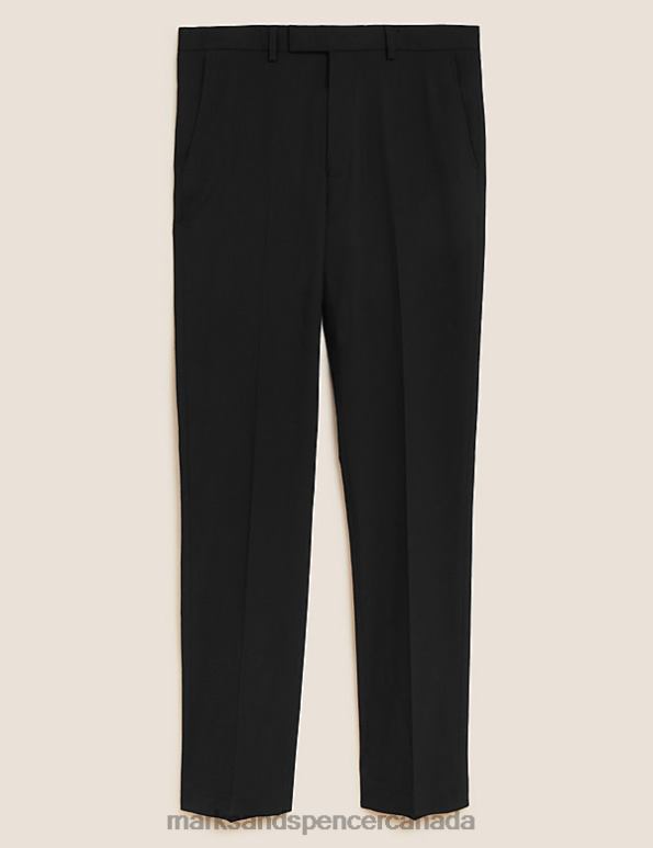 Marks and Spencer near me - Men Black Clothing Marks & Spencer Skinny Fit Suit Trousers 20VTD6891