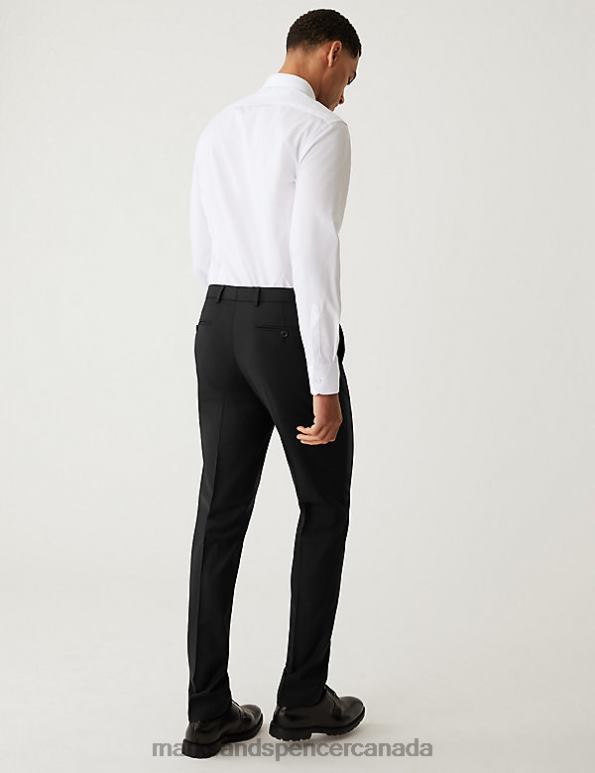 Marks and Spencer Canada - Men Black Clothing Marks & Spencer The Ultimate Tailored Fit Suit Trousers 20VTD4987