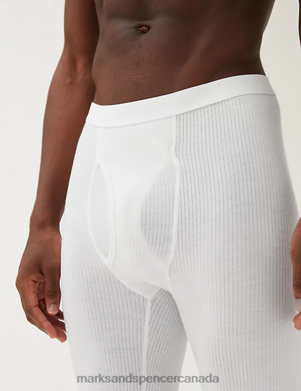 Men Ivory Clothing Marks & Spencer Heatgen Maximum Thermal Long Johns 20VTD5188 - Marks and Spencer online