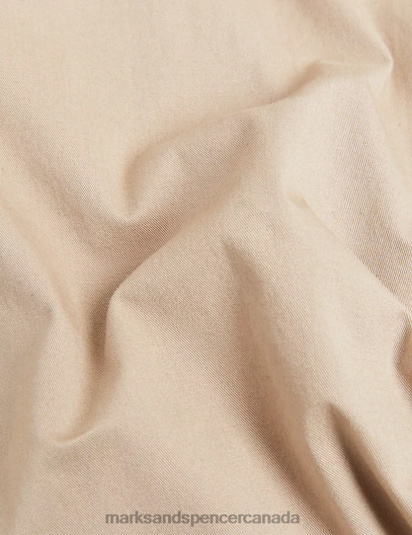 Men Medium Beige Clothing Marks & Spencer Slim Fit Stretch Chinos 20VTD7240 - Marks and Spencer online