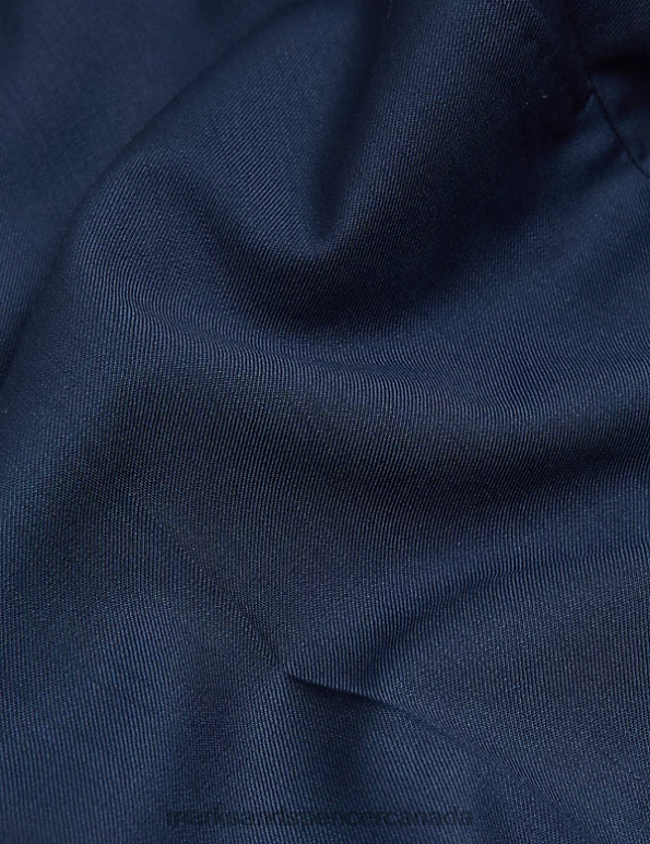 Men Medium Navy Clothing Marks & Spencer Slim Fit Pure Wool Twill Trousers 20VTD6149 - Marks and Spencer outlet