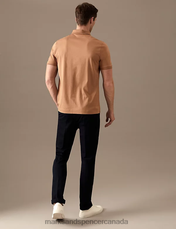 Marks and Spencer sale - Men Navy Clothing Marks & Spencer Regular Fit Italian Stretch Chinos 20VTD6022