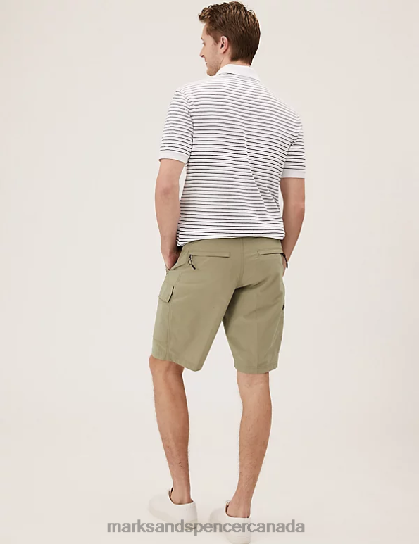 Men Stone Clothing Marks & Spencer Trek Cargo Stormwear Shorts 20VTD6495 - Marks and Spencer online