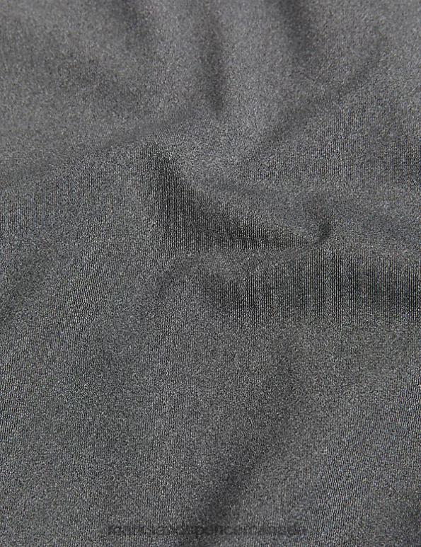 Marks and Spencer Canada - Men Grey Marl Clothing Marks & Spencer Long Sleeve Training T-Shirt 20VTD6660