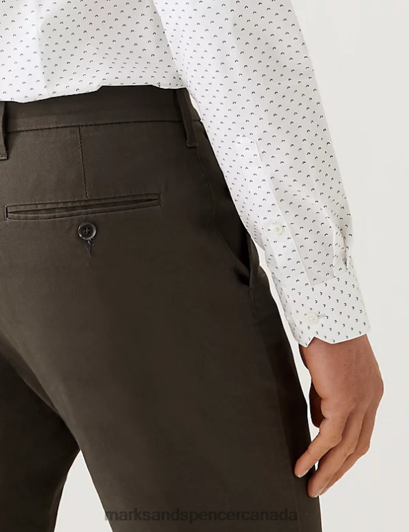 Marks and Spencer Canada - Men White Mix Clothing Marks & Spencer Slim Fit Cotton Rich Sun Ray Print Shirt 20VTD5638