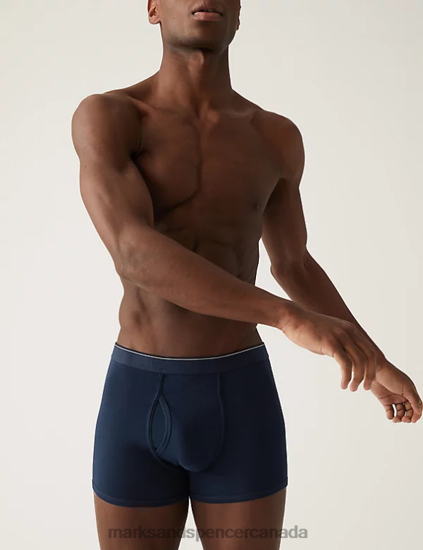 Marks and Spencer sale - Men Denim Mix Clothing Marks & Spencer 10pk Cotton Stretch Cool & Fresh Trunks 20VTD5105