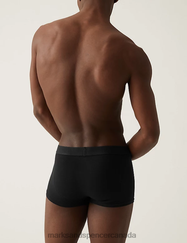 Men Multi Clothing Marks & Spencer 5pk Cotton Rich Cool & Fresh Hipsters 20VTD6457 - Marks and Spencer Canada locations