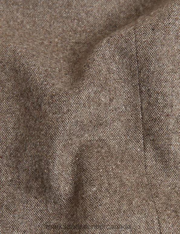 Men Oatmeal Clothing Marks & Spencer Wool Rich Donegal Waistcoat 20VTD6647 - Marks and Spencer Canada locations