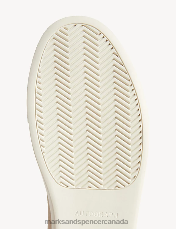 Men Stone Footwear Marks & Spencer Suede Lace Up Trainers 20VTD6096 - Marks and Spencer Canada locations