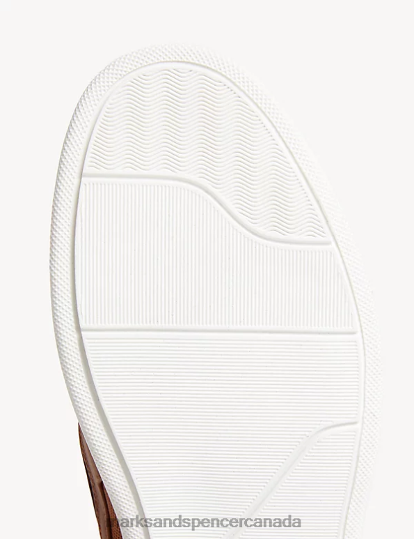 Men Tan Footwear Marks & Spencer Lace Up Deck Shoes 20VTD6811 - Marks and Spencer Canada locations
