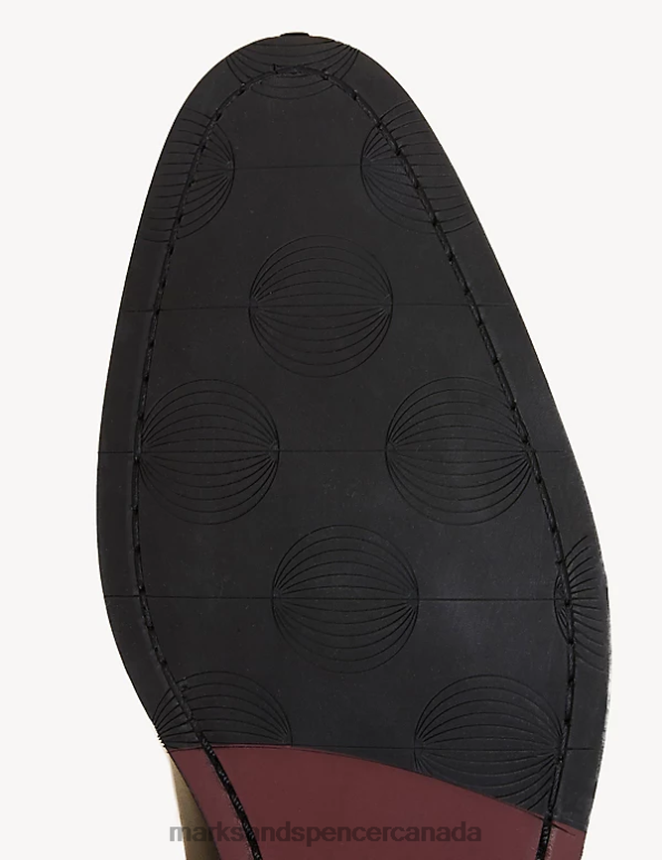 Marks and Spencer near me - Men Black Footwear Marks & Spencer Leather Double Monk Strap Shoes 20VTD7280