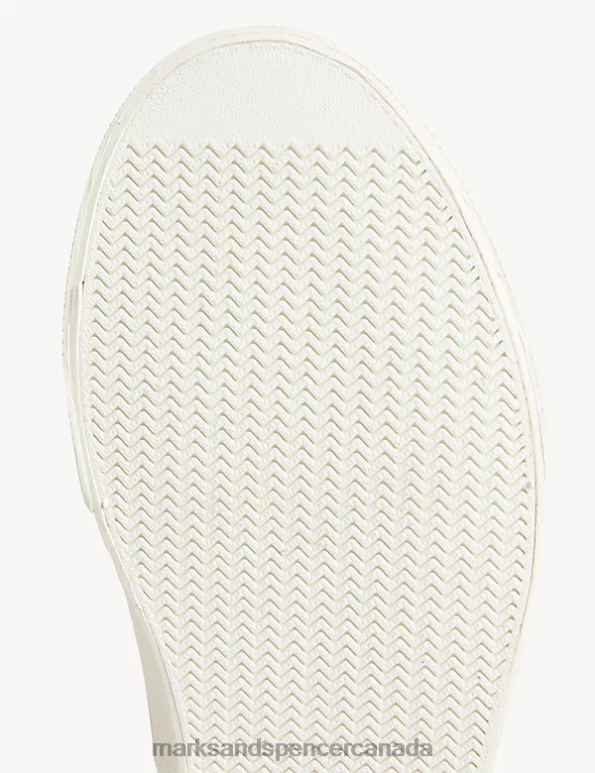 Marks and Spencer Canada - Men Green Footwear Marks & Spencer Canvas Lace Up Pumps 20VTD6065