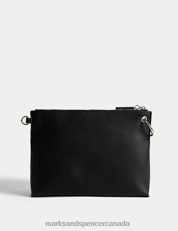 Marks and Spencer near me - Women Black Accessories Marks & Spencer Faux Leather Cross Body Bag 20VTD226