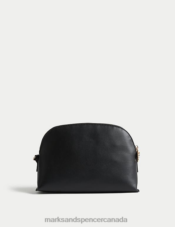 Marks and Spencer near me - Women Black Accessories Marks & Spencer Faux Leather Cross Body Bag 20VTD761