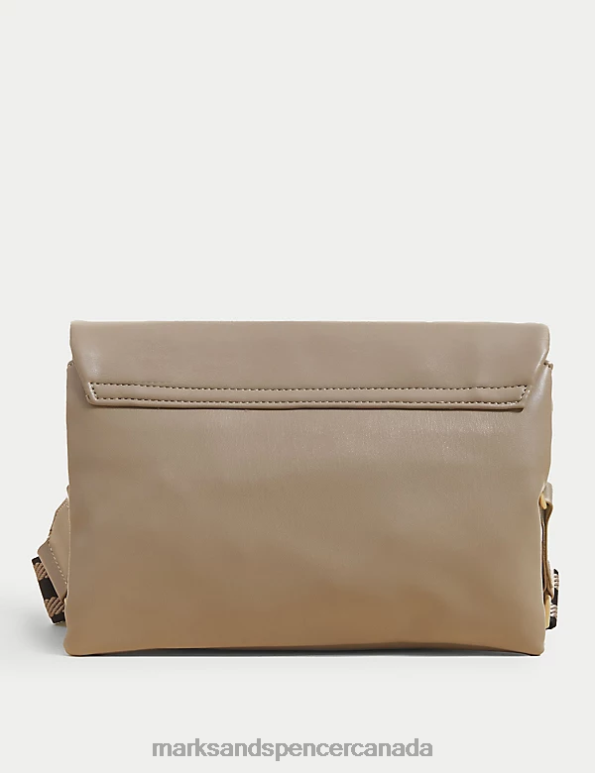 Women Mushroom Accessories Marks & Spencer Faux Leather Messenger Cross Body Bag 20VTD3074 - Marks and Spencer Canada locations