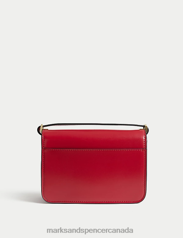Marks and Spencer near me - Women Red Accessories Marks & Spencer Faux Leather Cross Body Bag 20VTD1296