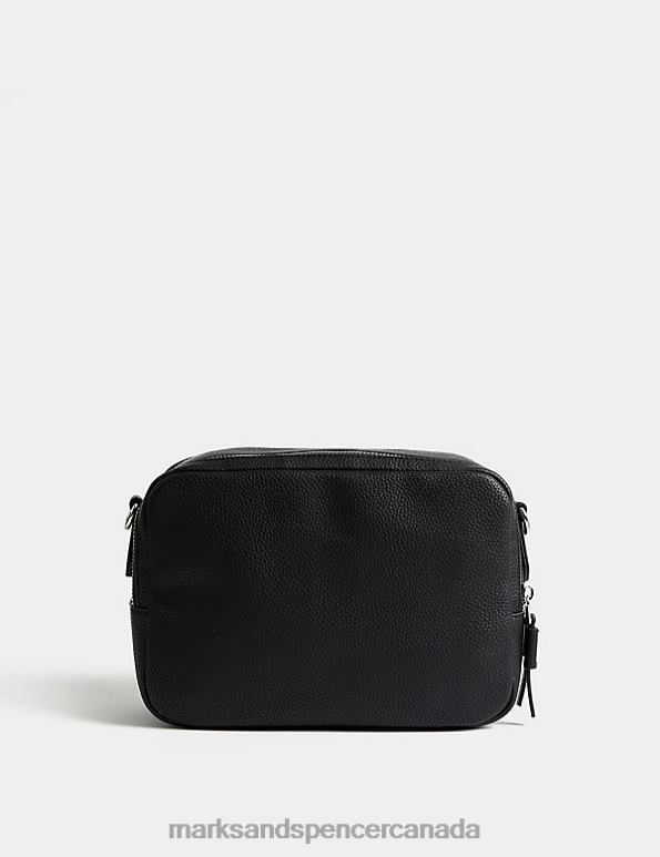 Women Black Accessories Marks & Spencer Faux Leather Cross Body Camera Bag 20VTD804 - Marks and Spencer online