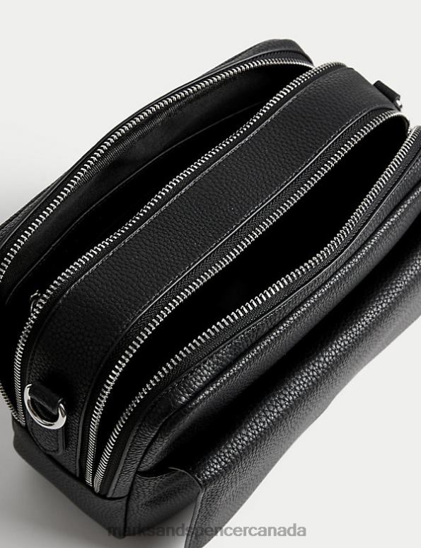 Women Black Accessories Marks & Spencer Faux Leather Cross Body Camera Bag 20VTD804 - Marks and Spencer online