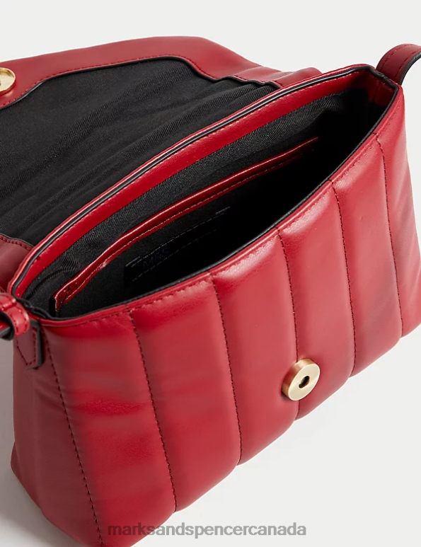 Marks and Spencer sale - Women Red Accessories Marks & Spencer Quilted Mini Cross Body Bag 20VTD2382