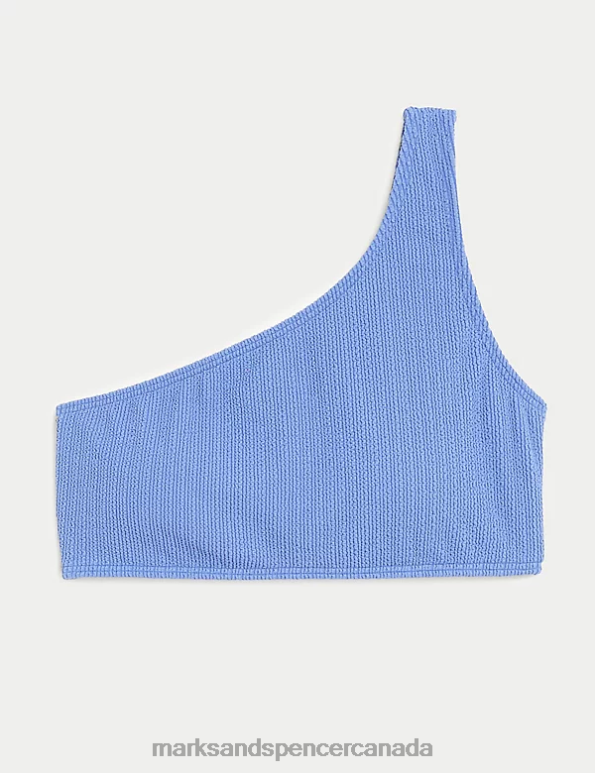 Marks and Spencer near me - Women Lupin Clothing Marks & Spencer Textured One Shoulder Bikini Top 20VTD2088