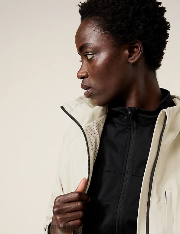 Women Beige Clothing Marks & Spencer Stormwear Ultra Hooded Longline Parka Coat 20VTD1755 - Marks and Spencer Canada locations