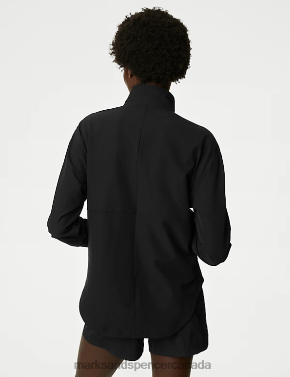 Marks and Spencer near me - Women Black Clothing Marks & Spencer Stormwear Longline Shacket 20VTD1098
