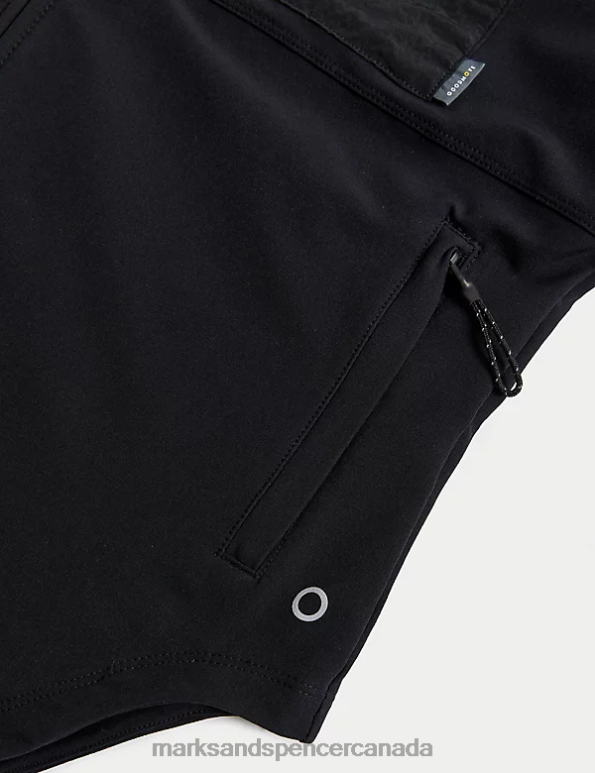 Marks and Spencer near me - Women Black Clothing Marks & Spencer Stormwear Longline Shacket 20VTD1098