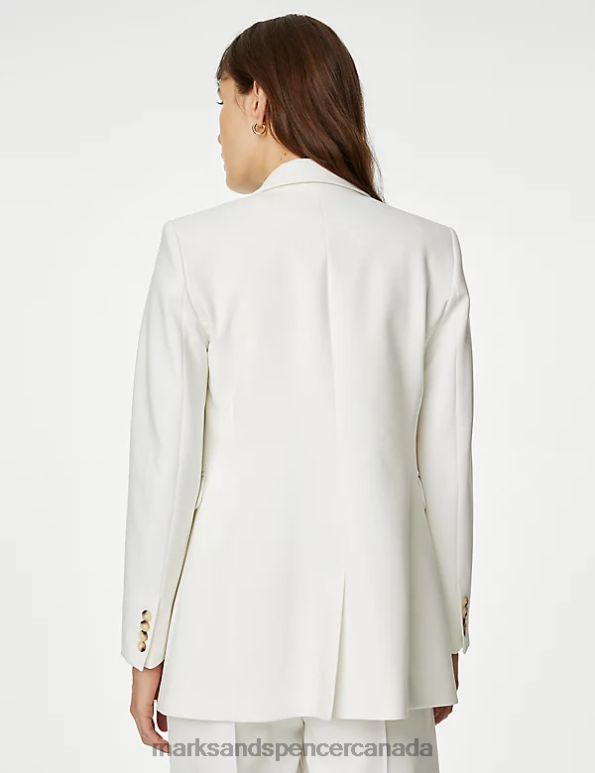 Marks and Spencer near me - Women Ivory Clothing Marks & Spencer Tailored Blazer 20VTD932