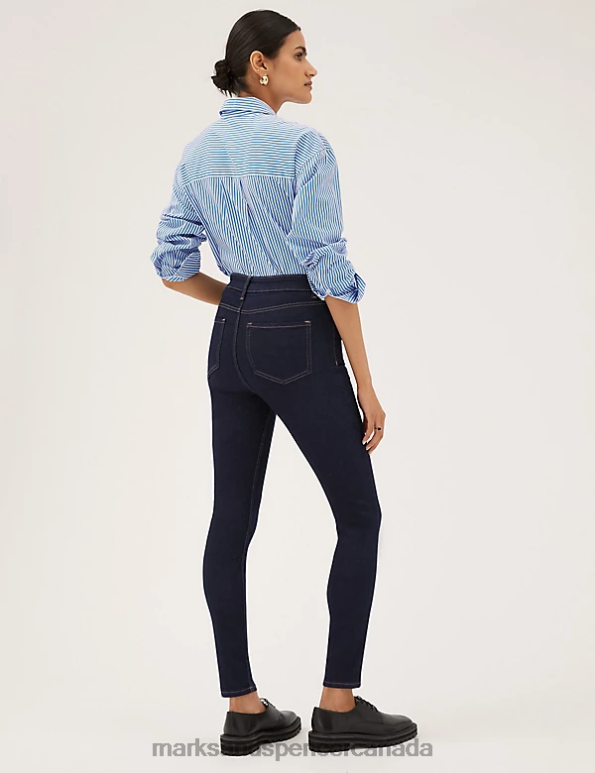 Marks and Spencer sale - Women Indigo Mix Clothing Marks & Spencer Ivy Skinny Jeans 20VTD3413