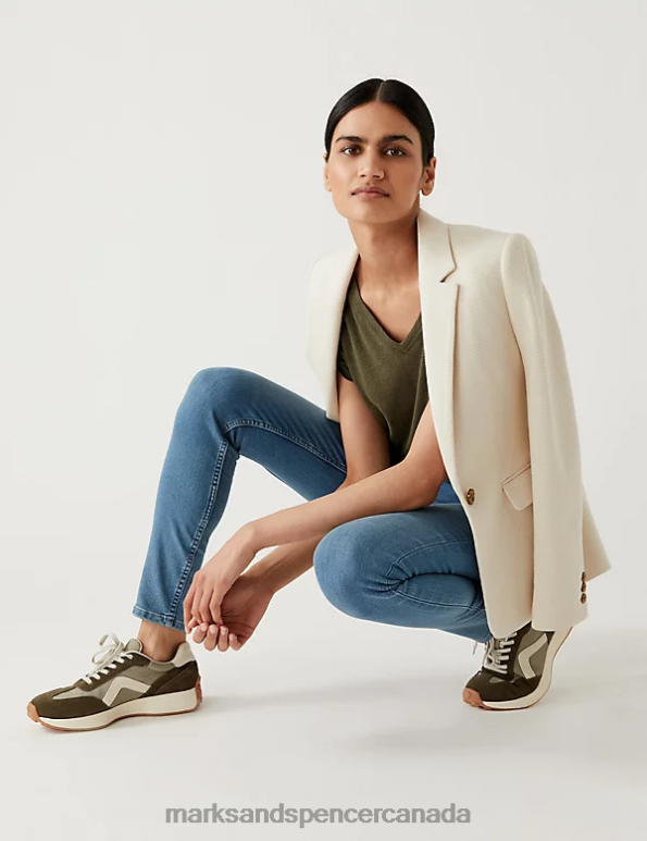 Women Light Indigo Clothing Marks & Spencer Ivy Skinny Jeans 20VTD3414 - Marks and Spencer online