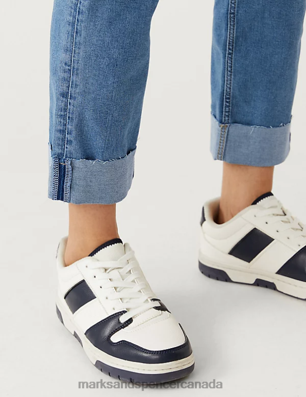 Marks and Spencer near me - Women Light Indigo Mix Clothing Marks & Spencer Harper Supersoft Cigarette Jeans 20VTD3088