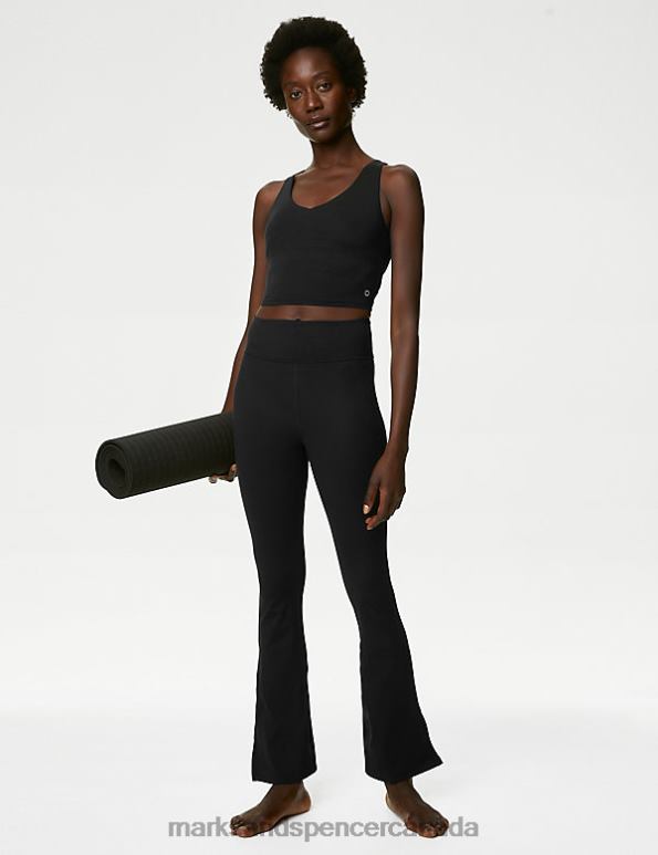 Marks and Spencer near me - Women Black Clothing Marks & Spencer Go Balance Side Split High Waisted Leggings 20VTD899