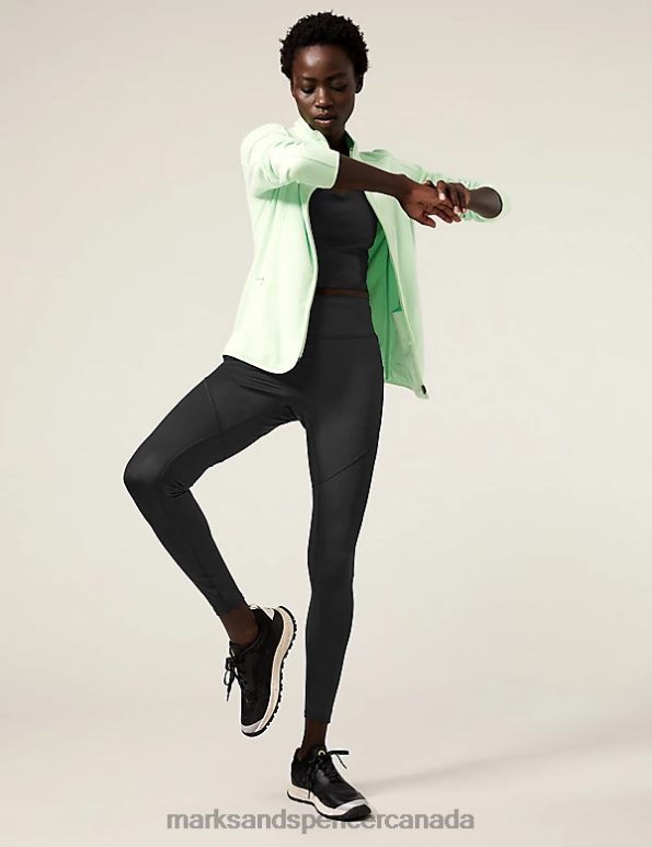 Women Black Clothing Marks & Spencer Go Move High Absorbency Leak-Proof Leggings 20VTD2936 - Marks and Spencer online