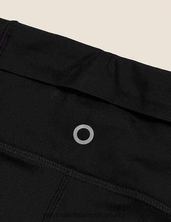 Marks and Spencer sale - Women Black Clothing Marks & Spencer Go Train High Waisted Cropped Gym Leggings 20VTD2265